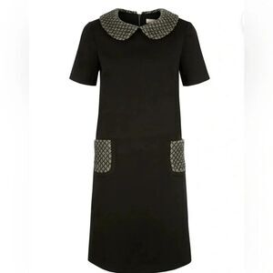 NWT TRAFFIC PEOPLE 60S MOD PETER PAN DRESS Medium